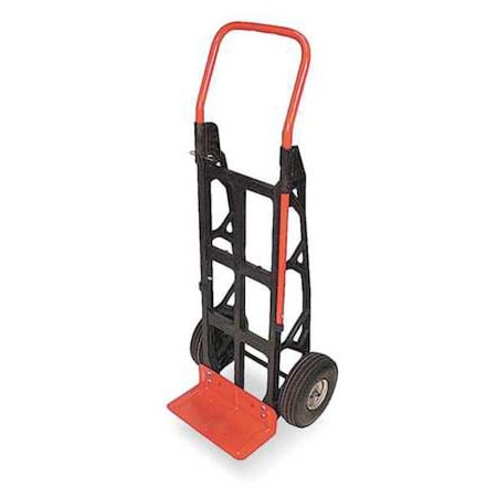 DAYTON 4ZJ31 GPHandTrk, 50 in, 21 in, Black, Nylon, 600 lb
