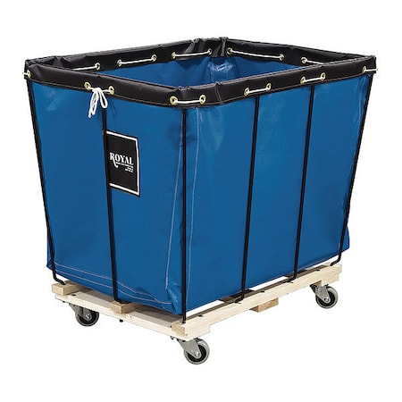 Royal Basket Trucks G16-BBX-KDA-3UNN Knock Down Truck, 16 bu, blue vinyl