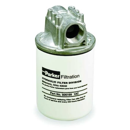 Parker 50AT110BBPCN20H Hydraulic Filter, 10 Micron, Microglass