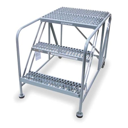 Cotterman 2WP3624A3B8AC1P6 Work Platform, Rolling, Steel, 20 In H