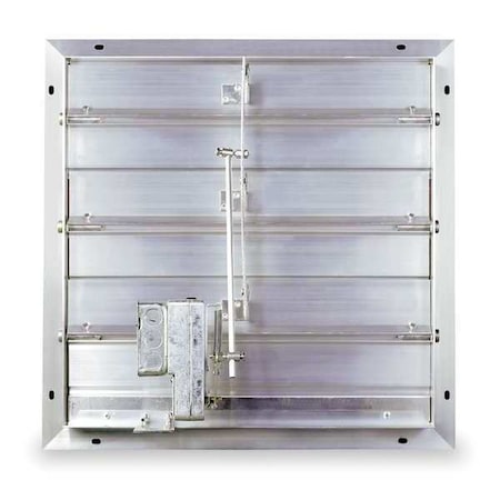 DAYTON 3HHP4 Mtrzd Damper, For Fan Dia. 12