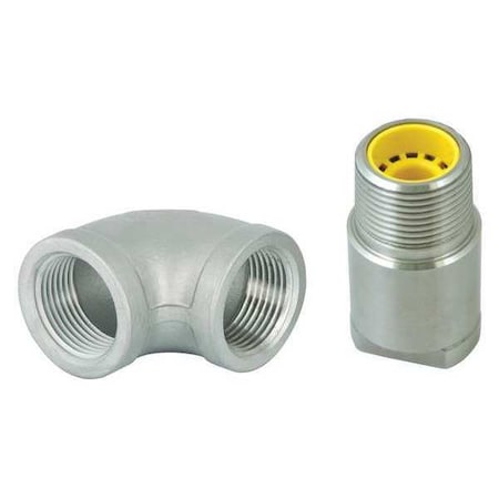 Bradley S24-200-GR Showerhead Retrofit Kit, Stainless Steel