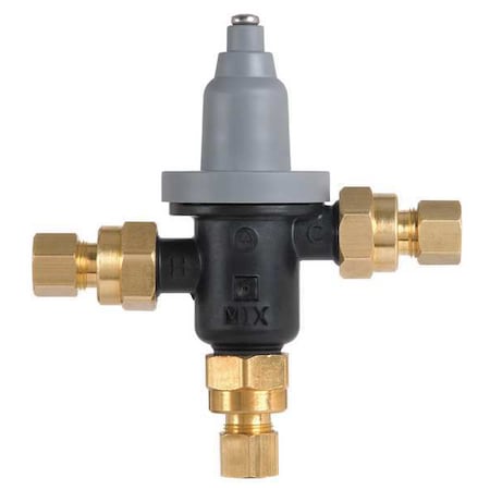 Bradley S59-4000A Mixing Valve, 4.5 gpm At 30 psi, 5 In. H