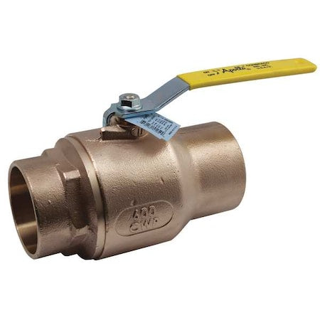 Apollo Valves 70LF24801 Manual 2-Way Ball Valve, Sweat, Bronze