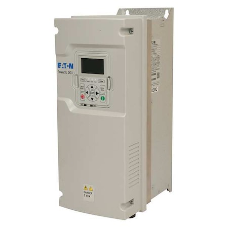Eaton DG1-32017FB-C21C Variable Frequency Drive, 5 HP, 17.5A, 208-240V AC