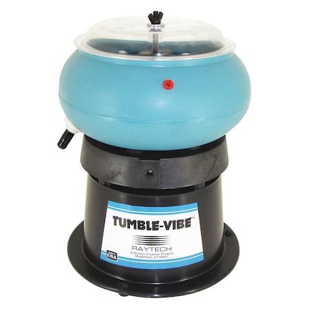 Raytech 23009R Vibratory Tumbler System, 0.10 cu.ft.