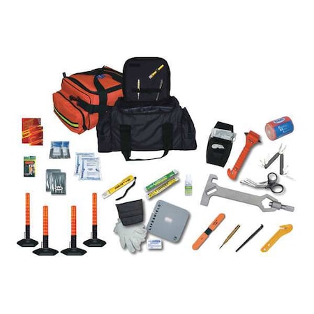 EMI 473 Response Kit, Nylon Bag, 83 Components, 3 People Served