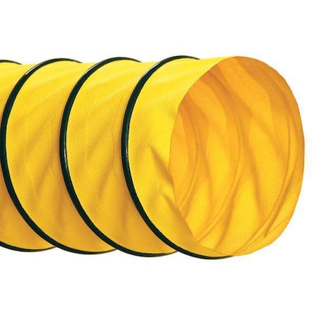 HI-Tech Duravent 0615-0800-0566 Blower Hose with Cuffs, 8 in. I.D., 6 psi