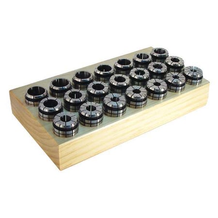 Techniks 04010-15S Collet Set, TG100,1/16 in., 15 pcs.