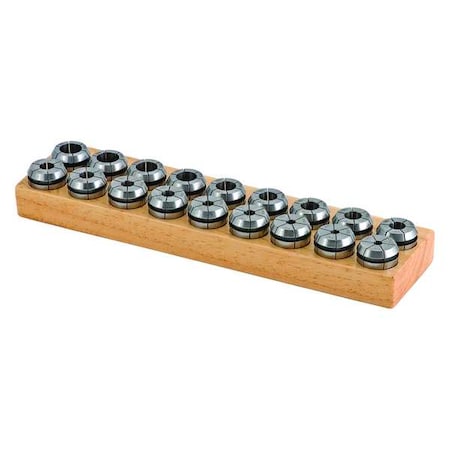 Techniks 04546IS Collet Set, ER32,1/32 in., 18 pcs.