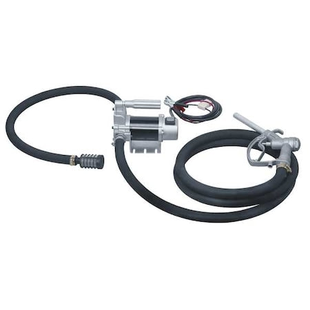 DAYTON 40M293 Diesel/Kerosene Transfer Pump, 12V DC, 12 gpm Max. Flow Rate, 1/4 HP, Aluminum, 3/4 in Inlet