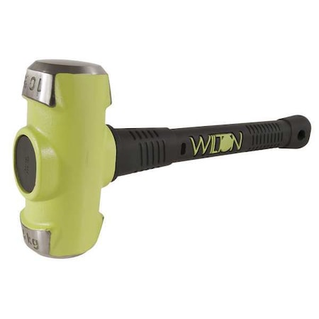 Wilton 21016 Sledge Hammer, 10 lb., 16 In, Rubber/Steel