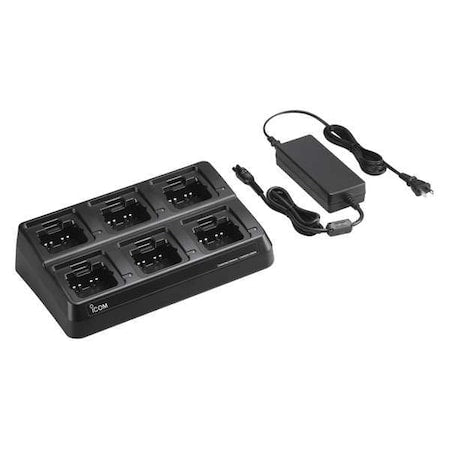 Icom BC214 Multi Unit Charger, For F1000/2000,6 Unit