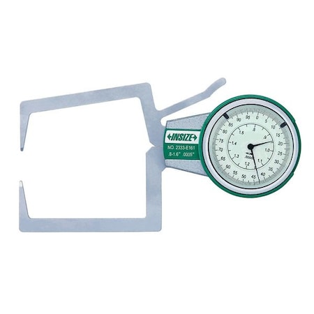 Insize 2333-E081 Dial Caliper, 0-0.8