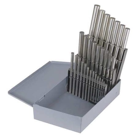 Vermont Gage 511500300 Drill Blank Set, Bright, HSS