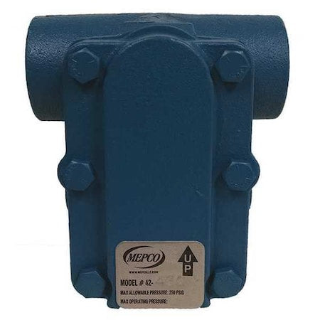 Mepco 42-430A Steam Trap, Stainless Steel, 30 psi, 1 in
