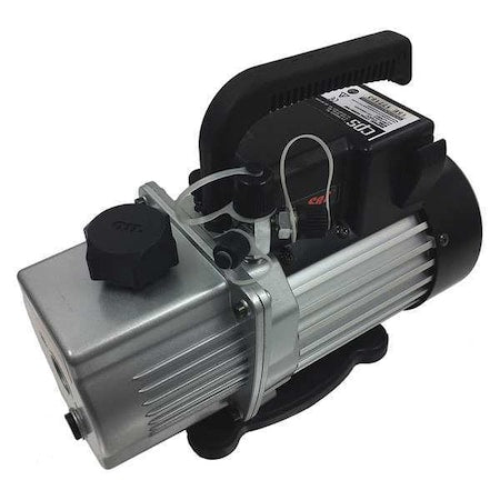 PRO-SET VPS6DU Vacuum Pump, 6 cfm, 10 micron, 120V AC