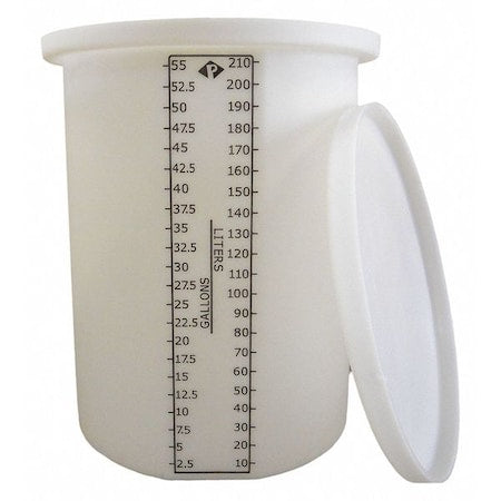 Peabody Engineering 01-28964 ProChem Process Chemical Storage Tank, Vertical, Open Top, 55 gal.