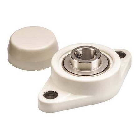 NTN SUCNFL206-19CCFG1 Flange Bearing, 2-Bolt, 1-3/16