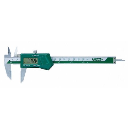 Insize 1166-150A Digital Caliper, SS, 0-6