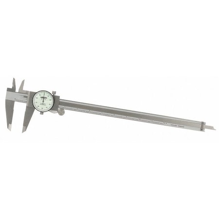 Insize 1311-12 Dial Caliper, White, 0-12
