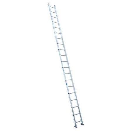 Werner 520-1 20 ft. Overall H, Straight Ladder, Aluminum, 20 Steps, 300 lb Load Capacity