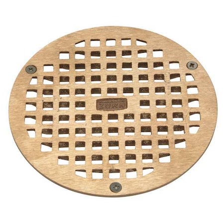 Zurn PB400-5B-STR 5 Dia, Bronze, Bronze, Round, Strainer