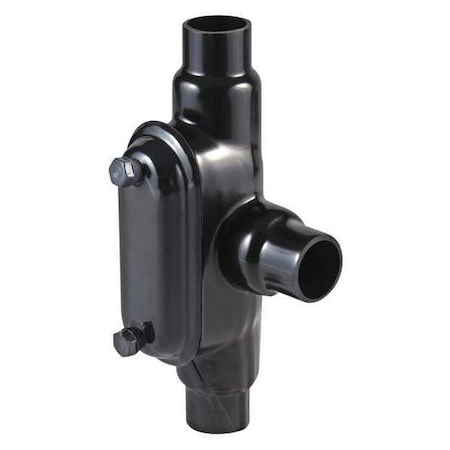 Calbond PV1200T47 Conduit Outlet Body, Steel, Trd Sz 1 1/4 in