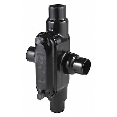 Calbond PV1000X37 Conduit Outlet Body, Steel, Trd Sz 1 in