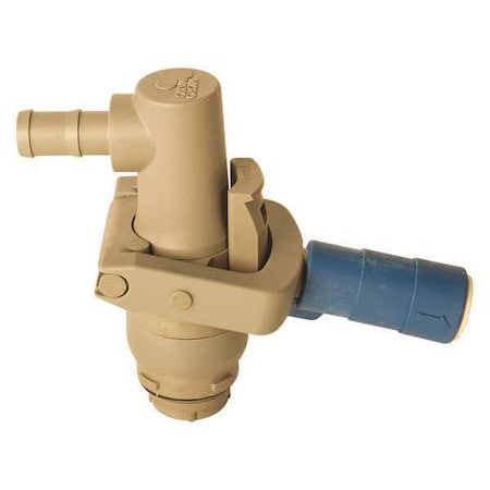 Liquidynamics 195205P Coupler, PolyurethaneBody, 3/4 in HoseBarb