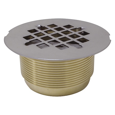 Advance Tabco K-16 Sink Drain, Brass, 4 in H, 3 1/2 in Dia