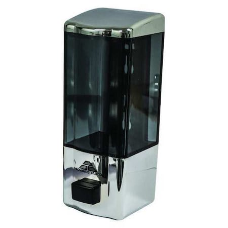 Advance Tabco 7-PS-12 Soap Disp, BLK/SLVR, 600 mL, 3 inD