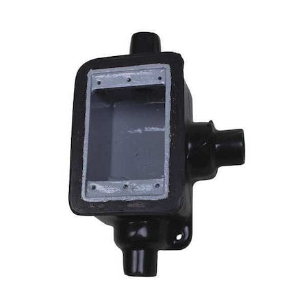 Calbond PV0500FDCT1 Electrical Box, FDCT Box Type, 1 Gang, PVC