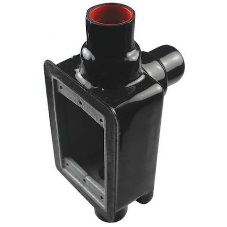 Calbond PV0700FSCA2 Electrical Box, FSCA Box Type, 1 Gang, PVC