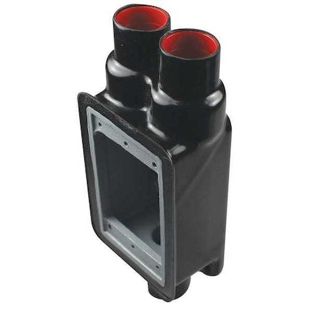 Calbond PV0500FSCC1 Electrical Box, FSCC Box Type, 1 Gang, PVC