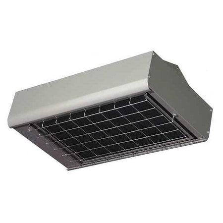 Fostoria FSA-4320-3 Electric Infrared Heater, 1 or 3 Phase, Aluminum, 14,672 BtuH, 208V AC 4300 W