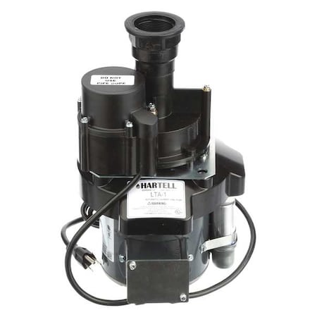 Hartell LTA-1 Laundry Tray/Sink Pump System, 1/8 HP