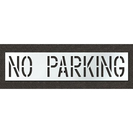 RAE STL-108-71832 Pavement Stencil, No Parking