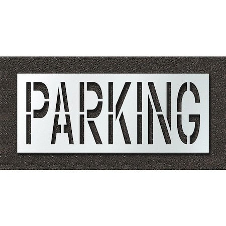 RAE STL-108-72422 Pavement Stencil, Parking