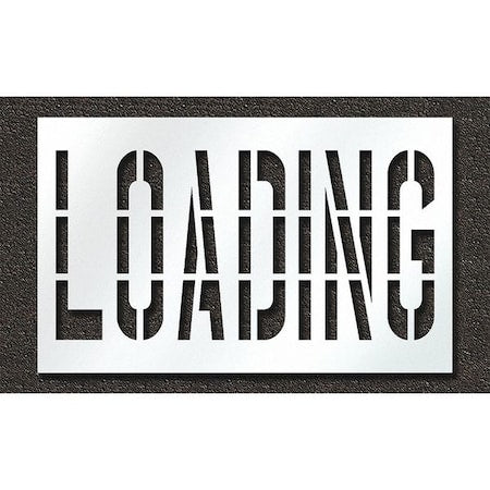 RAE STL-108-73612 Pavement Stencil, Loading