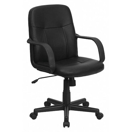 Flash Furniture H8020-GG Executive Chair, Black Seat, Vinyl Back