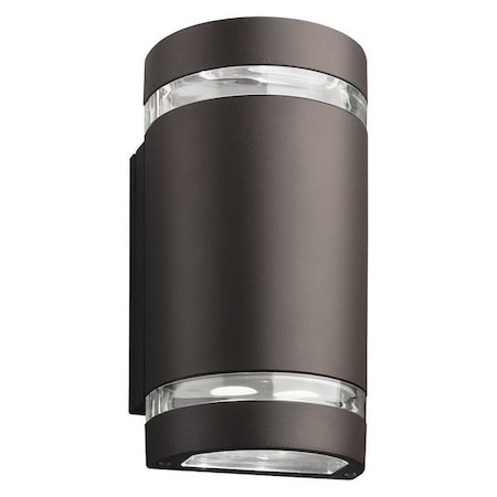 Lithonia Lighting OLLWU LED P1 40K MVOLT DDB M6 LED Wall Light, 947 lm, 14W, OLLWU Series