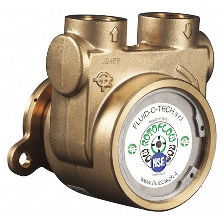 Fluid-O-Tech PA700F Rotary Vane Pump, 1/2