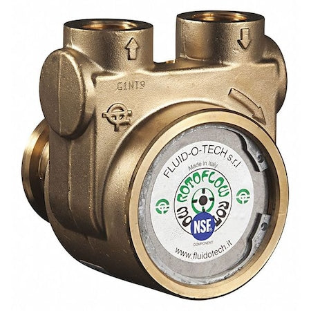Fluid-O-Tech PA 800 Rotary Vane Pump, 1/2