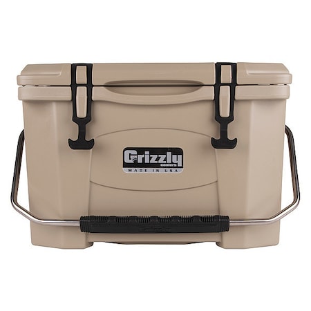 Grizzly Coolers 4400007 Marine Chest Cooler, Hard Sided, 20.0 qt.