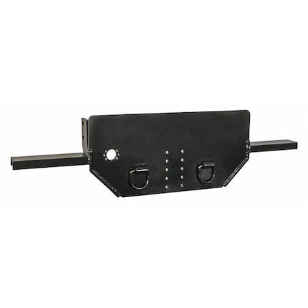 Buyers Products 1809036 Hitch Plate with Pintle Mount for Chevy/GM 3500 Cab & Chassis - Bottom Channel