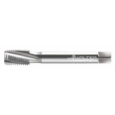 Walter 21460-M20X2 Spiral Flute Tap, M20-2.00, Plug, 4 Flutes, Metric Fine