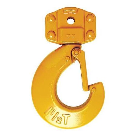 Harrington L5BZ0301021 Bottom Shipyard Hook with Safety Latch