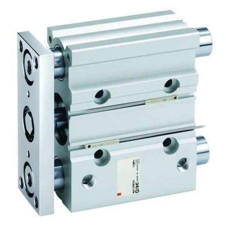 SMC MGPM16-10Z Compact Guided Air Cylinder, 10 mm Stroke