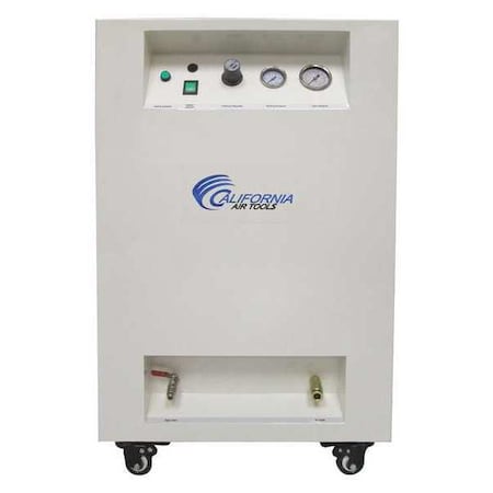 California AIR Tools 8010SPCAD Ultra Quiet Oil-Free 8 gal 1-HP Auto Drn in SPC
